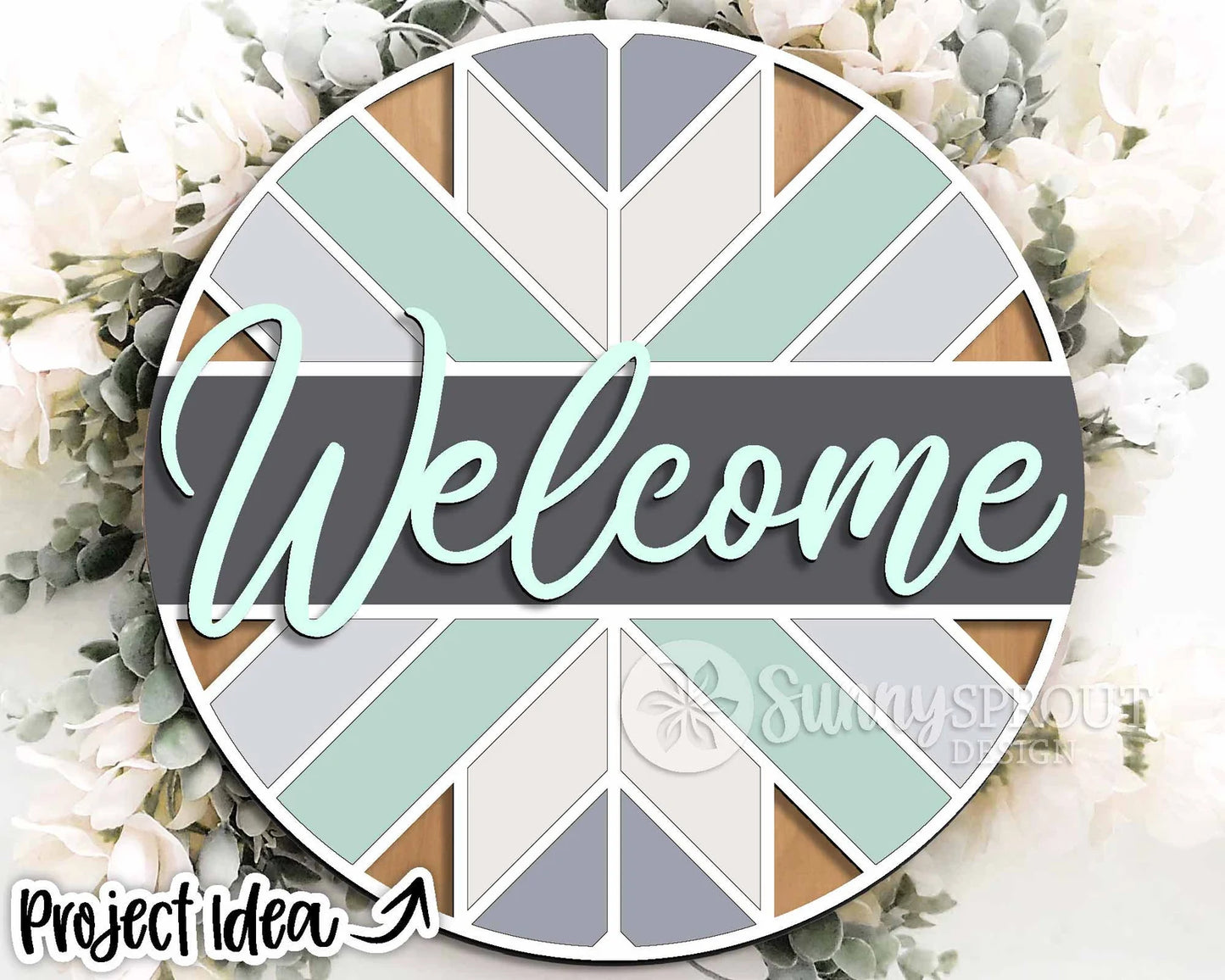 Welcome Quilt 3 Round- Paint Party Kit