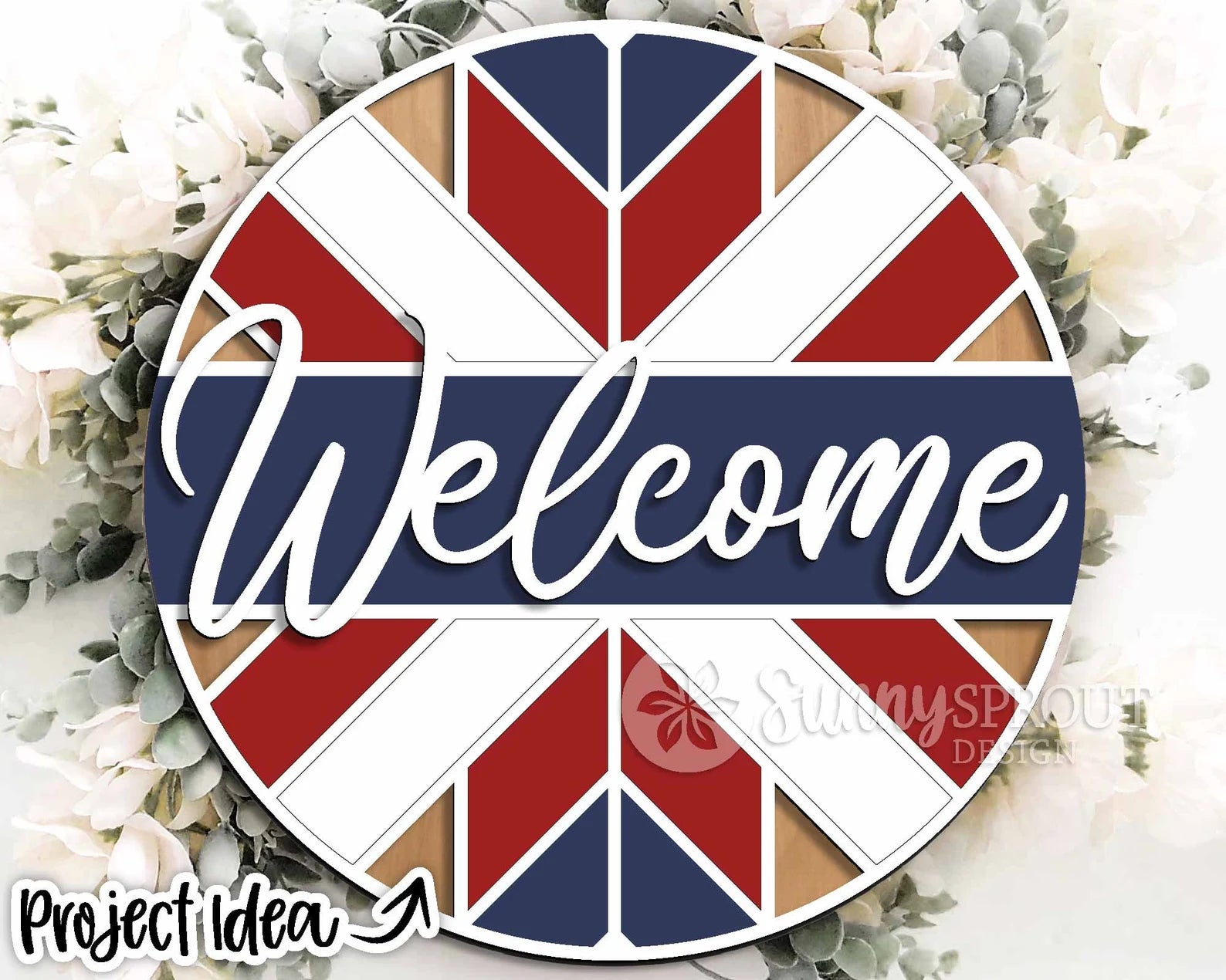 Welcome Quilt 3 Round- Paint Party Kit