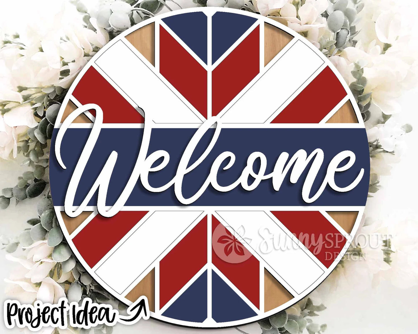 Welcome Quilt 3 Round- Paint Party Kit