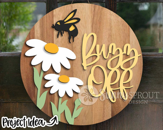 Buzz Off Round - Paint Party Kit