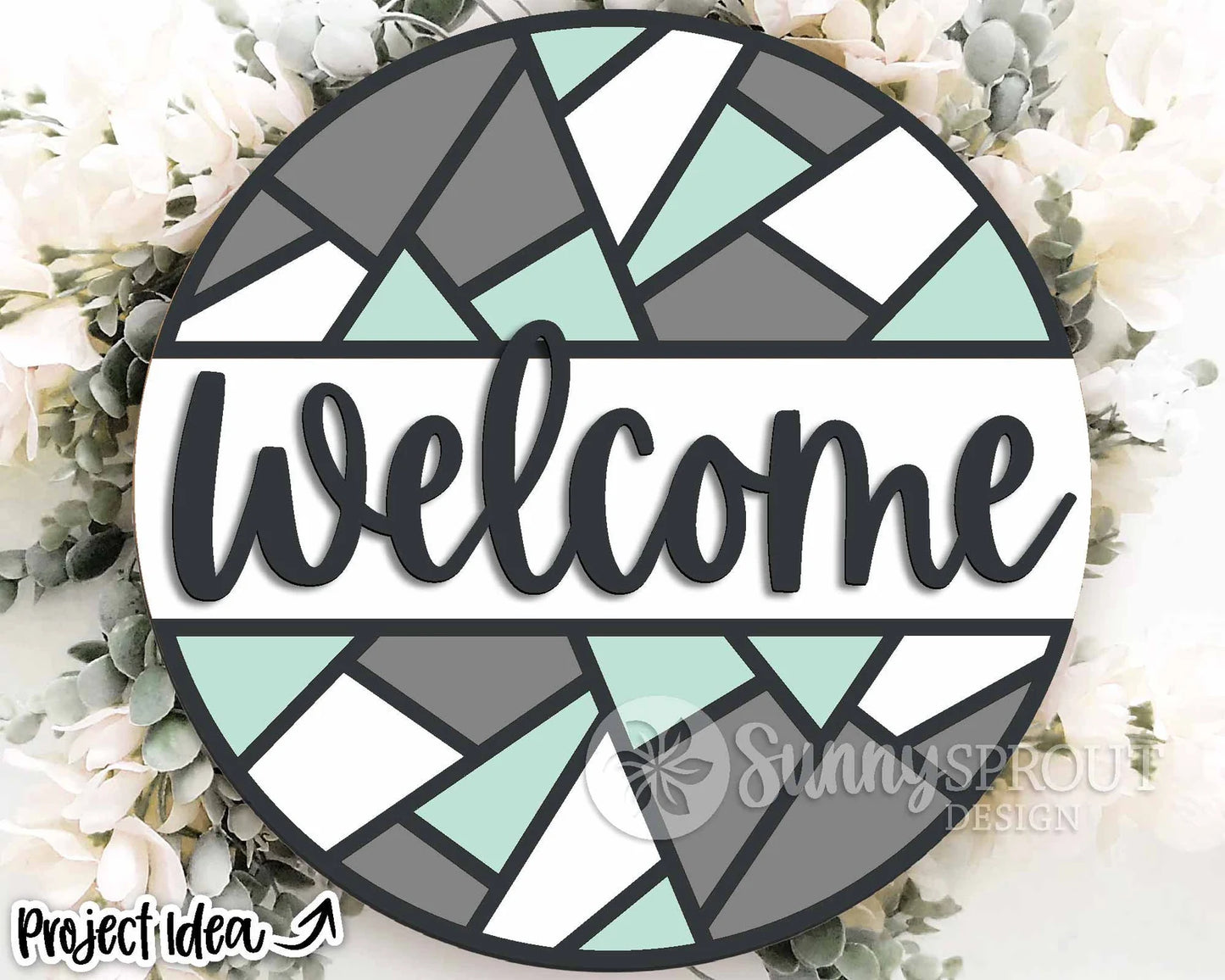 Welcome Quilt 2 Round- Paint Party Kit