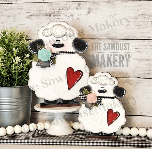Easter Lamb Set - DIY Blank