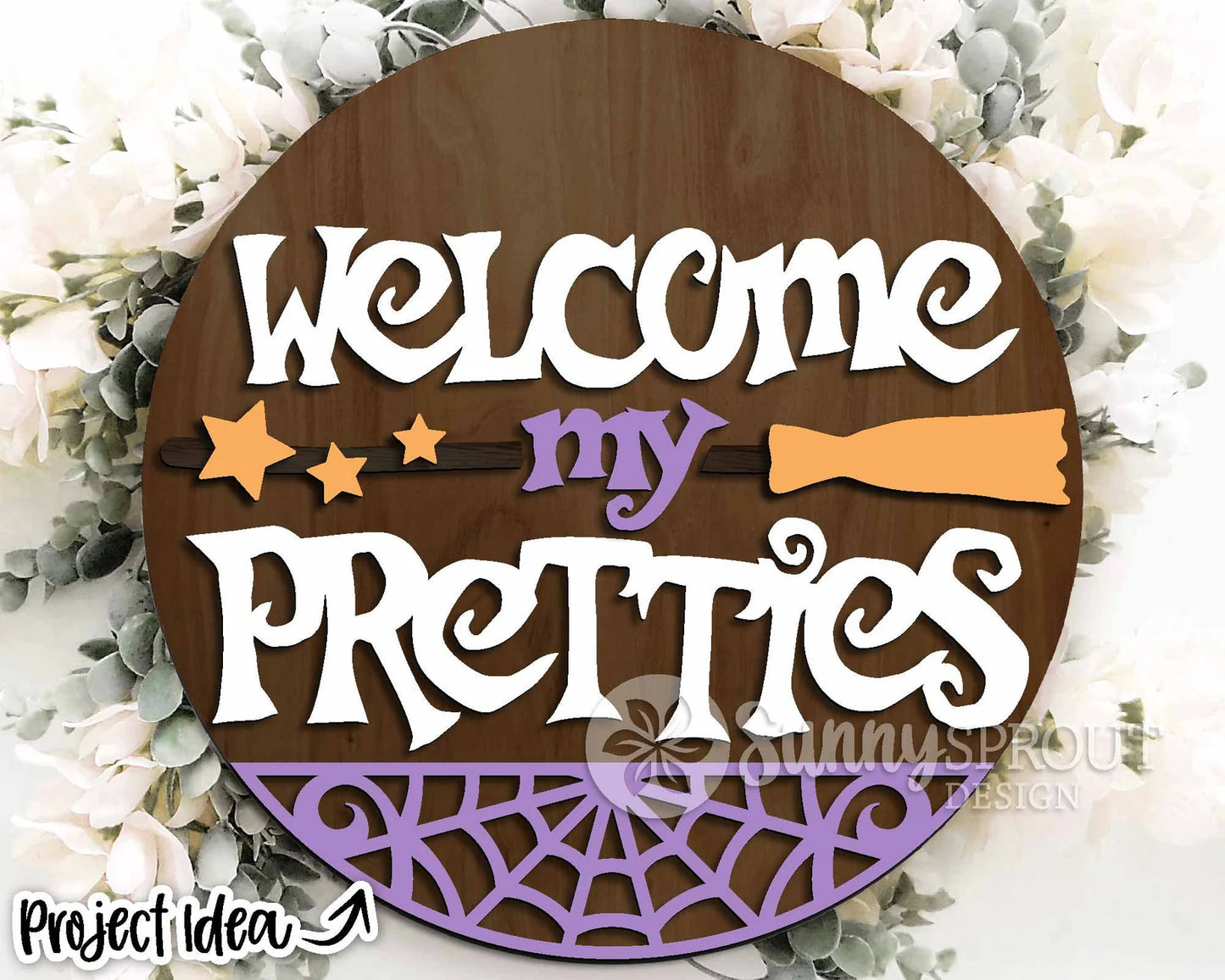 Welcome My Pretties Round- Paint Party Kit