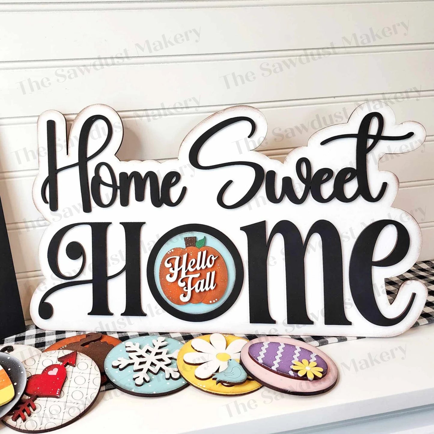 Home Sweet Home Interchangeable Frame (Frame Only)- Paint Party Kit