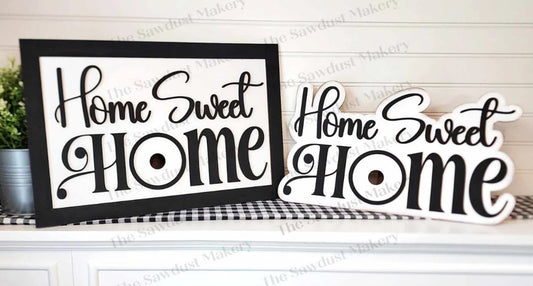 Home Sweet Home Interchangeable Frame (Frame Only)- Paint Party Kit