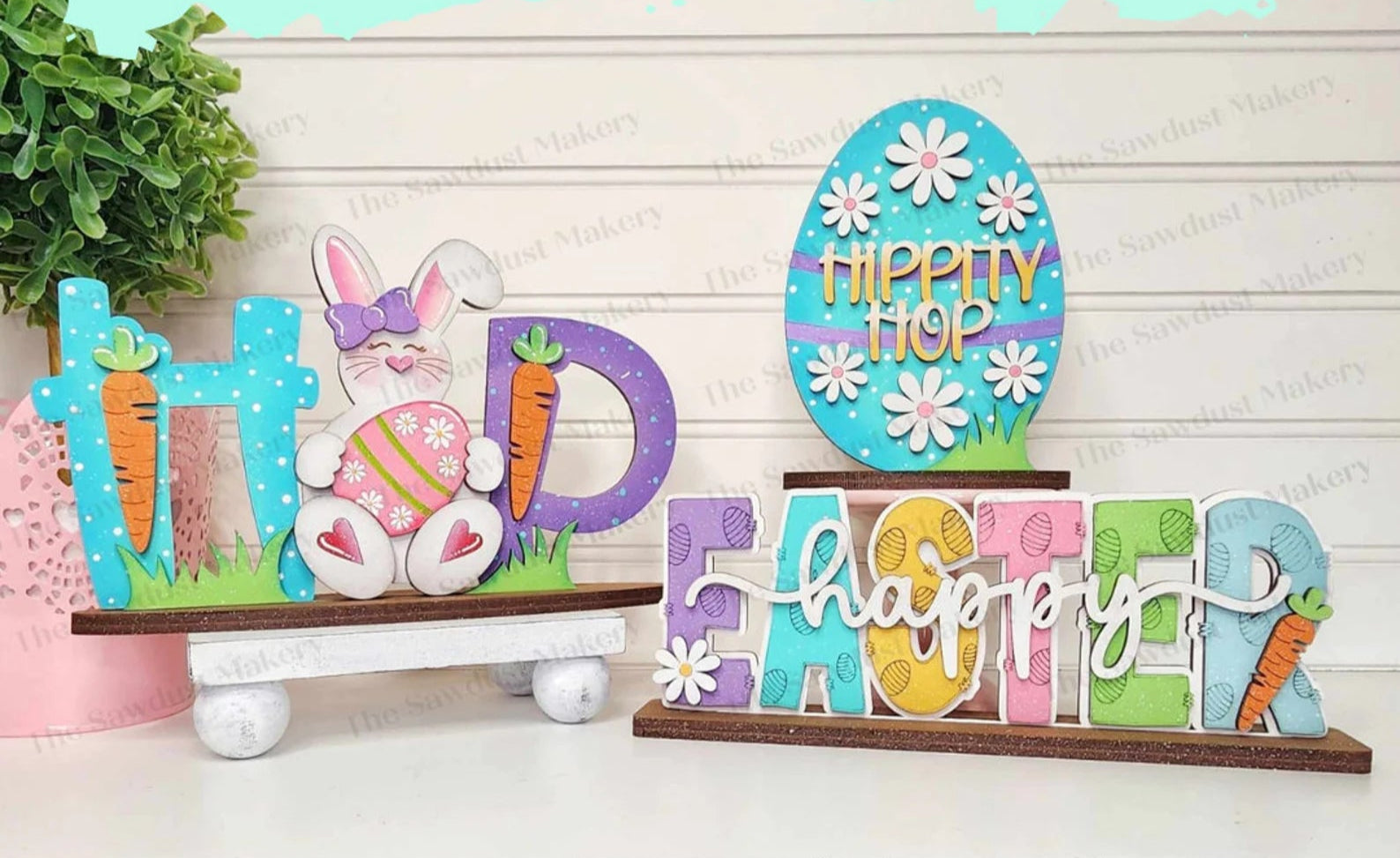 Eater Trio Shelf Sitters