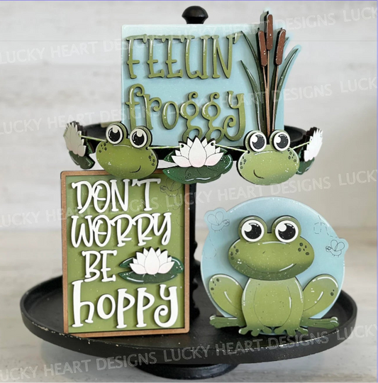 Feeling Froggy Decor Set