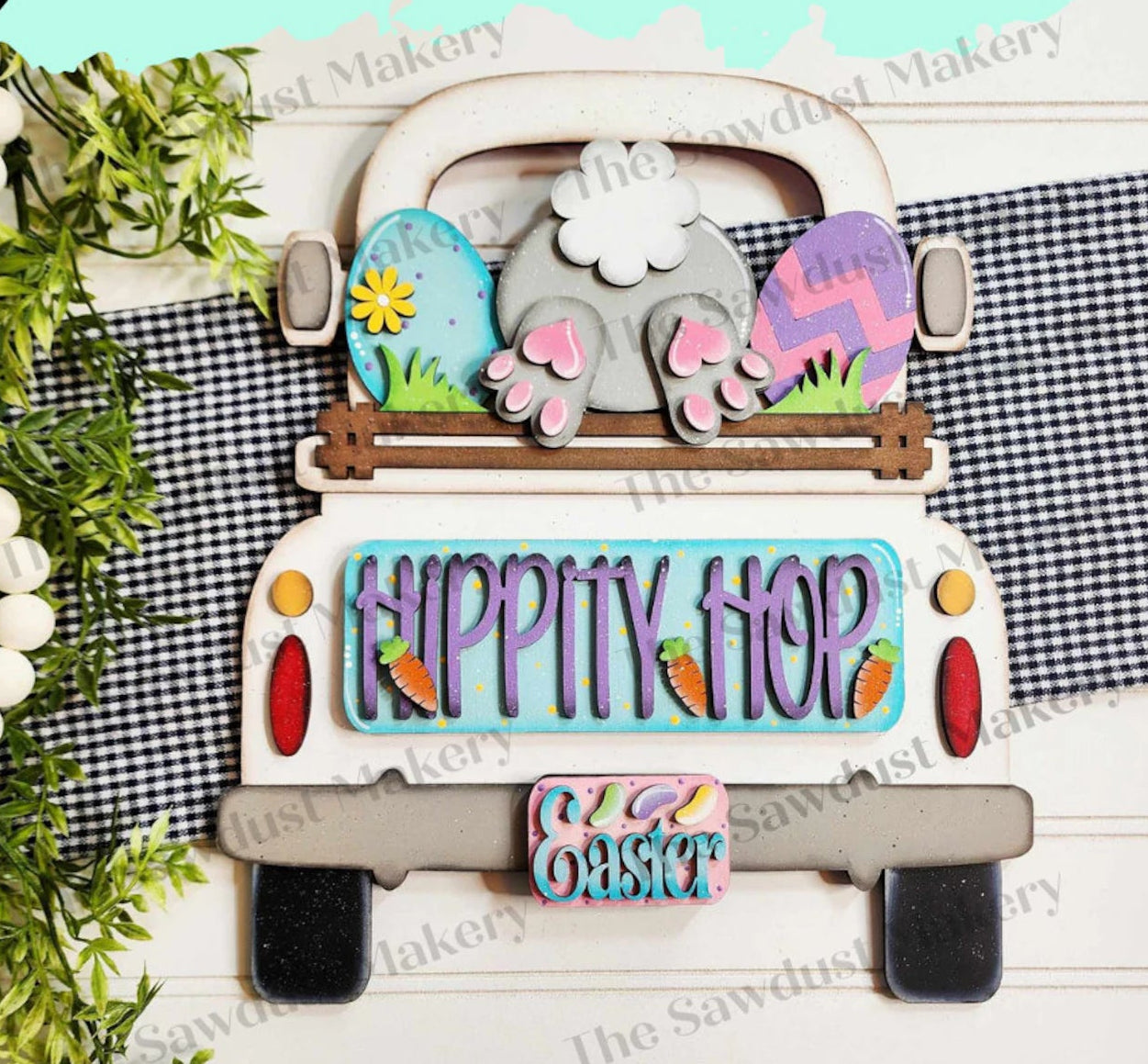 Interchangeable Truck & Hippity Hop Inserts- DIY Blank