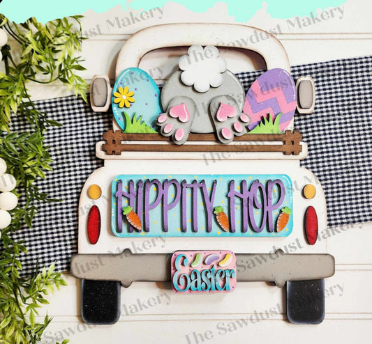 Interchangeable Truck & Hippity Hop Inserts- DIY Blank