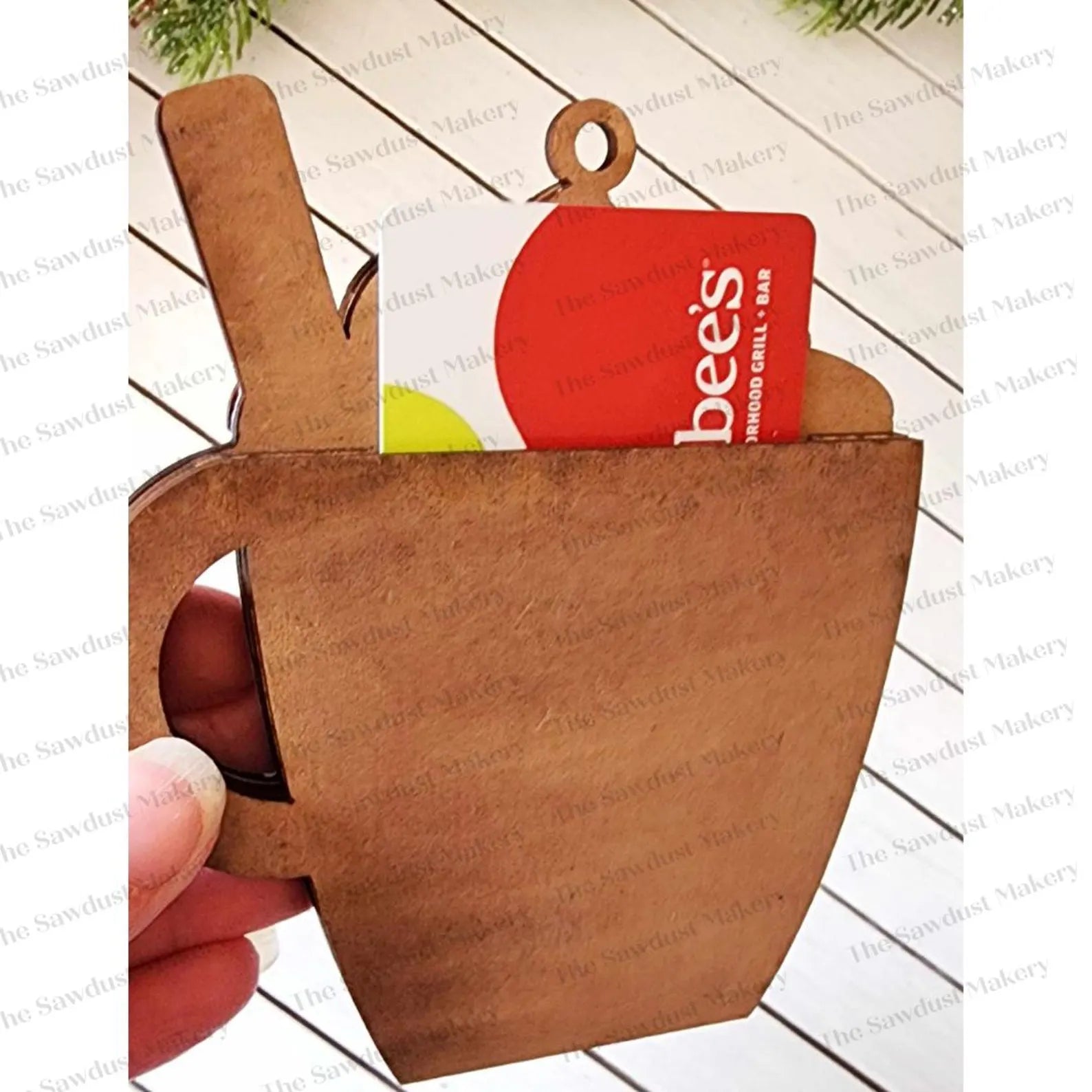 North Pole Cocoa Ornaments (optional gift card holder)- Paint Party