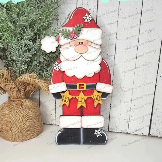 Santa & Star Garland- Paint Party