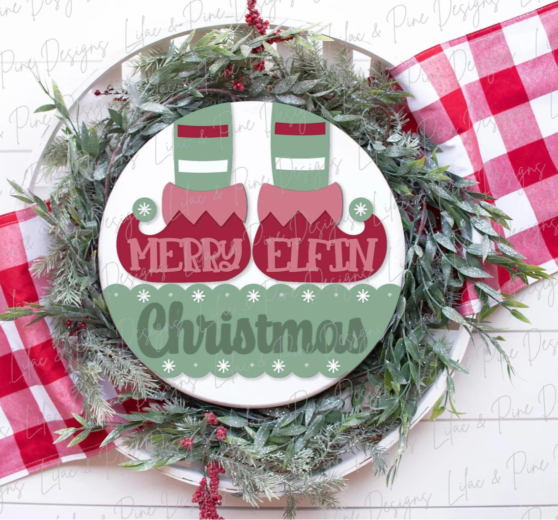 Merry Elfin Christmas Round