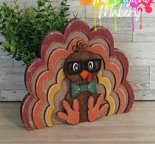 Nerdy Turkey- Paint Party Kit