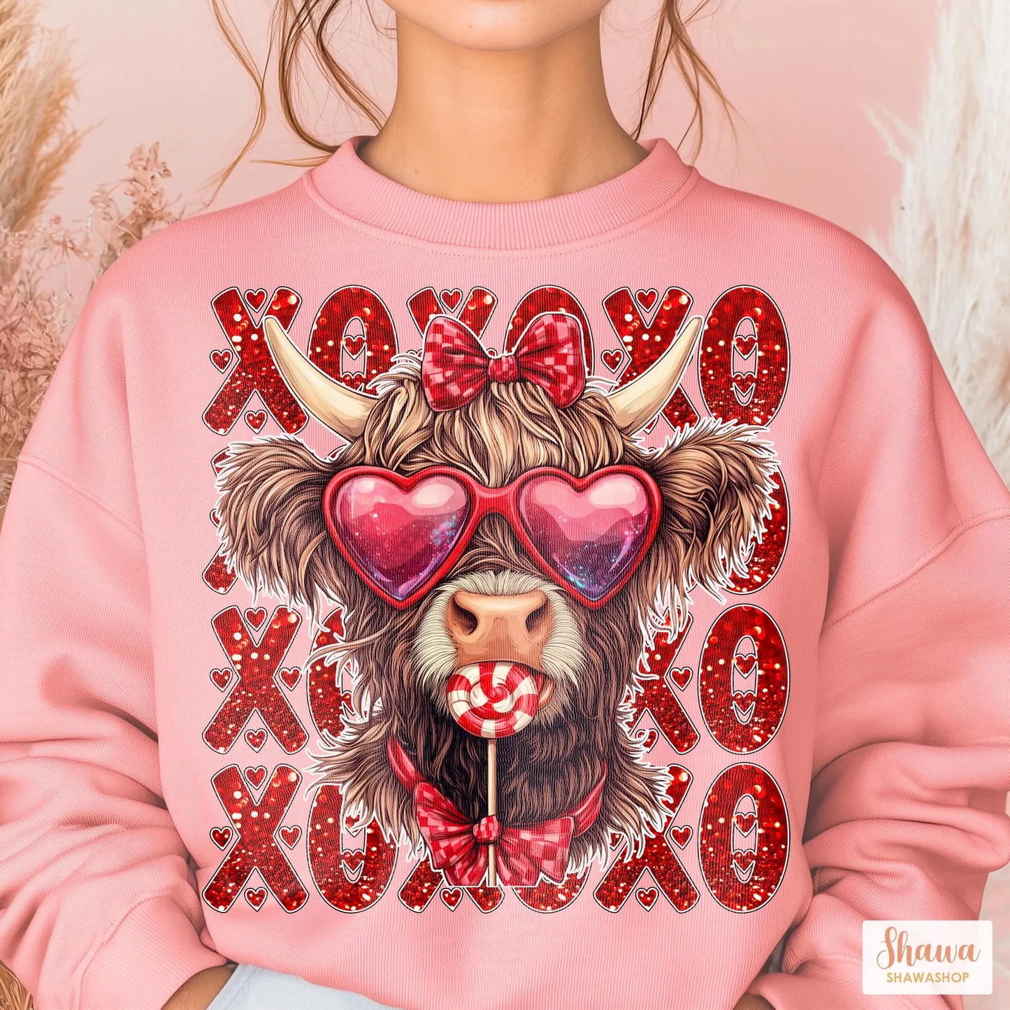 XOXO Highland Cow