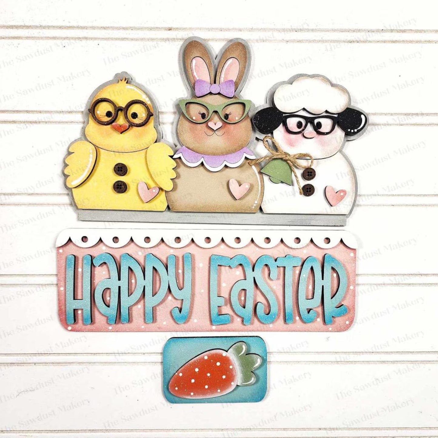 Interchangeable Truck & Happy Easter Pals Inserts- Paint Party Kit