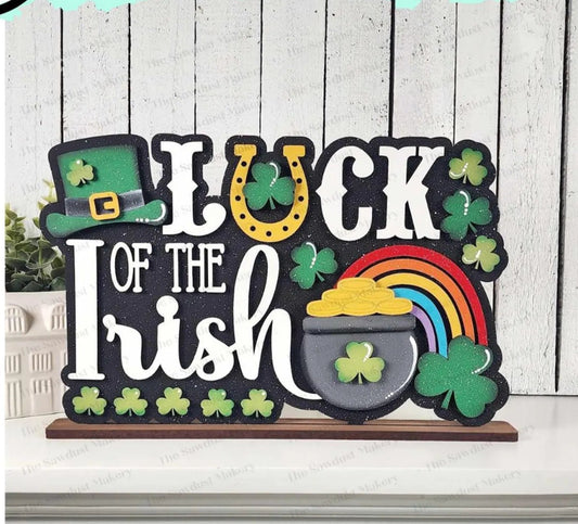 Luck of the Irish Shelf Sitter- Paint Party
