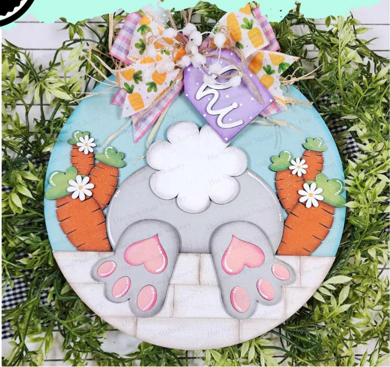 Bunny Butt Round- DIY Blank