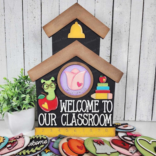 Welcome to Our Classroom Interchangeable Frame (Frame Only)- DIY Blank