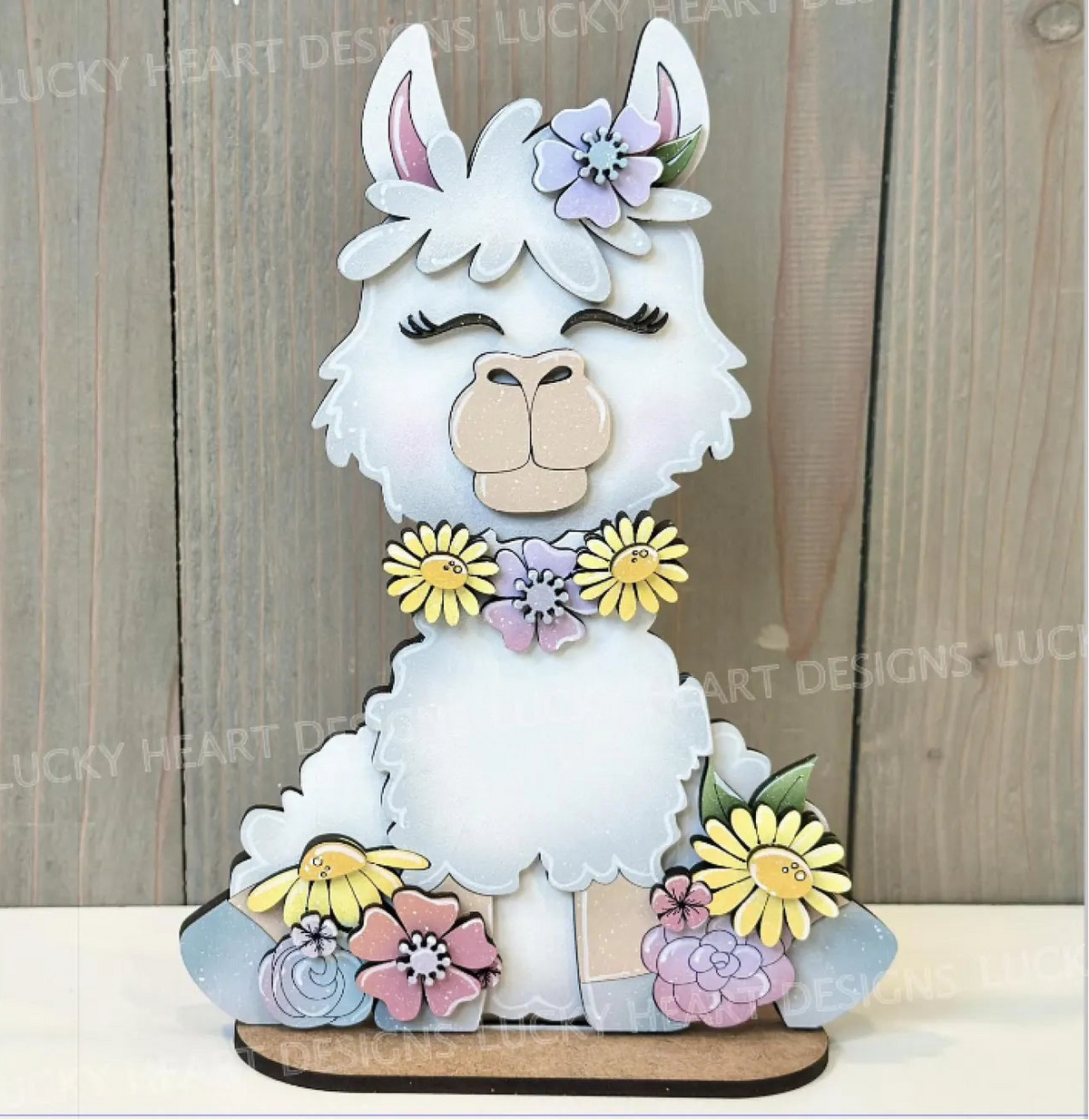 Spring Llama Shelf Sitter