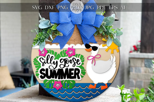 Silly Goose Summer Round- Paint Party Kit