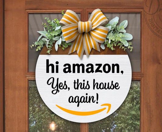 Hi Amazon, Yes this House Again Round  - Paint Party Kit