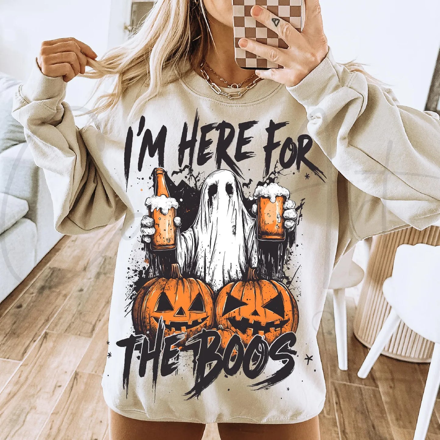 Just Here For The Boos Shirt