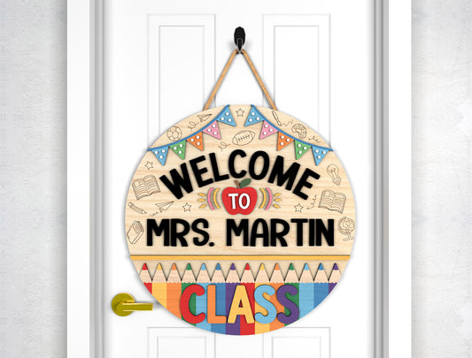 Welcome to (CUSTOMIZED) Class Round- Paint Party Kit