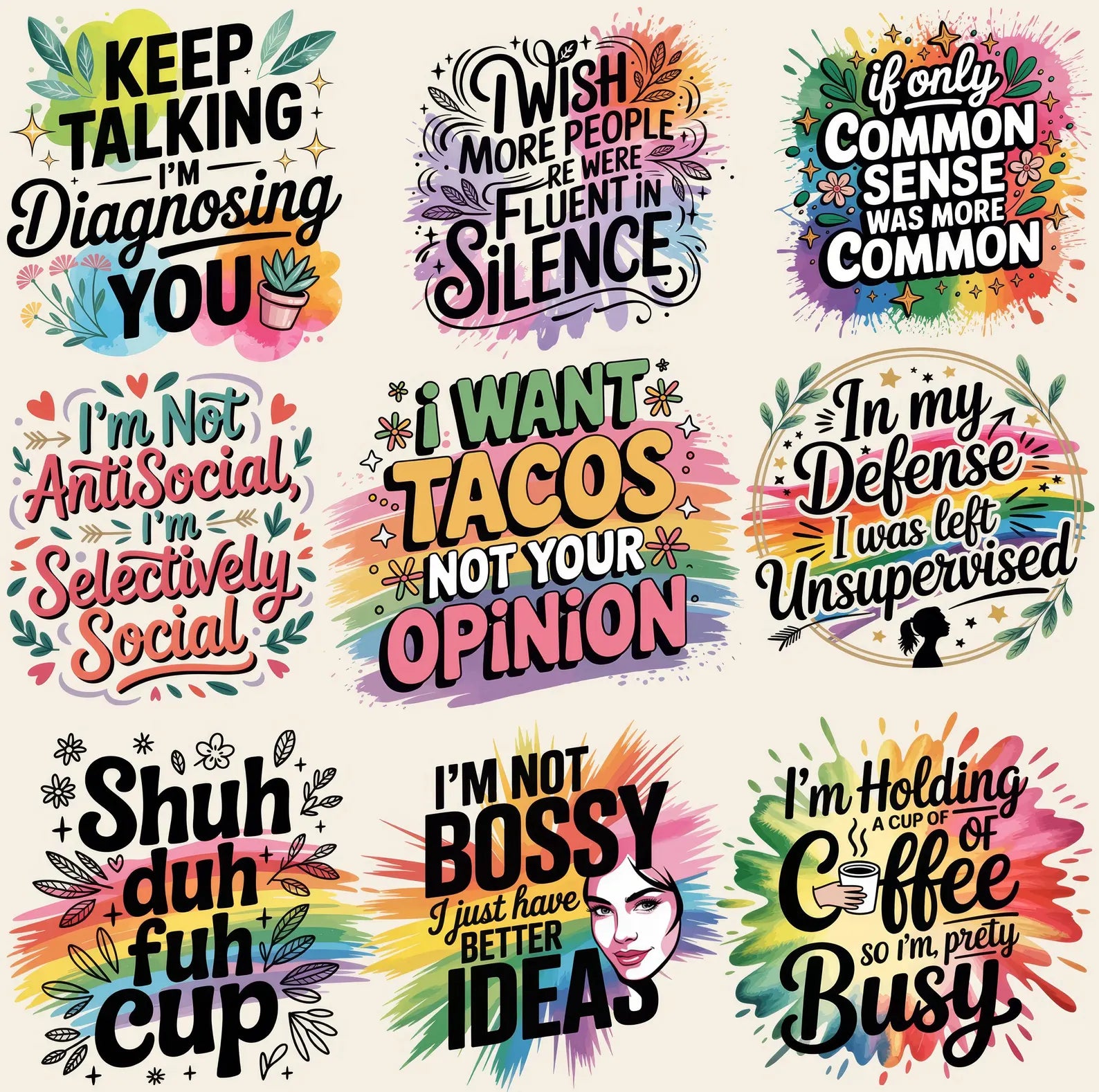 Sarcastic Logos