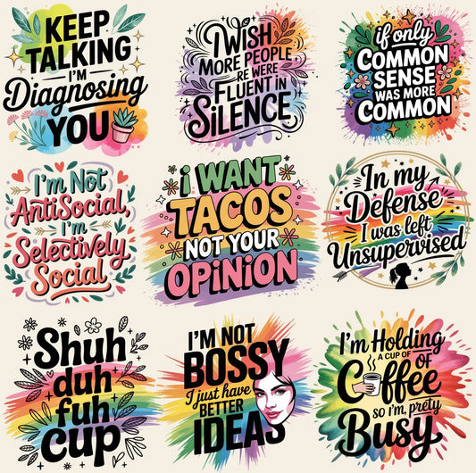 Sarcastic Logos