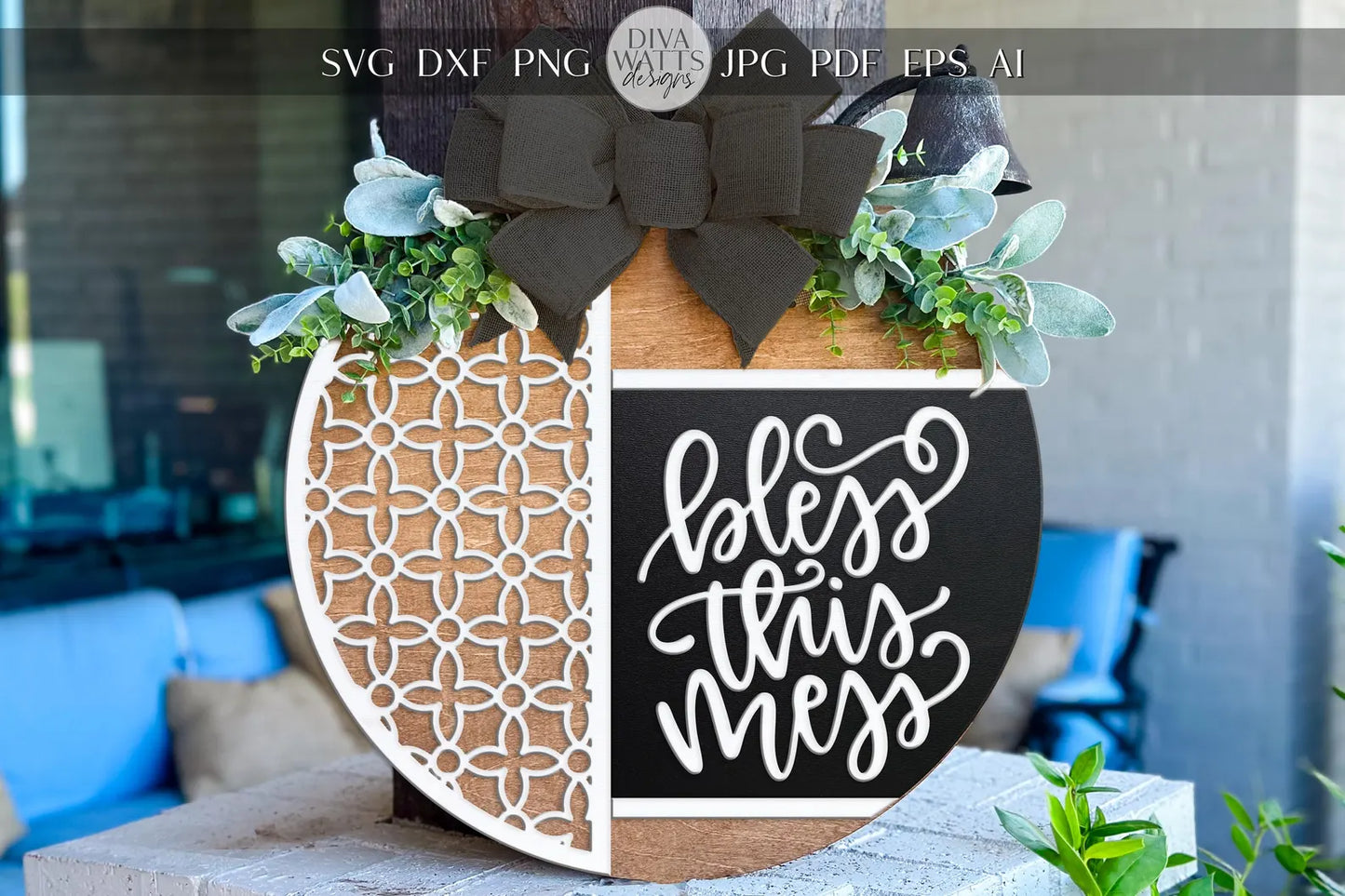 Bless This Mess Round 2 - DIY Blank