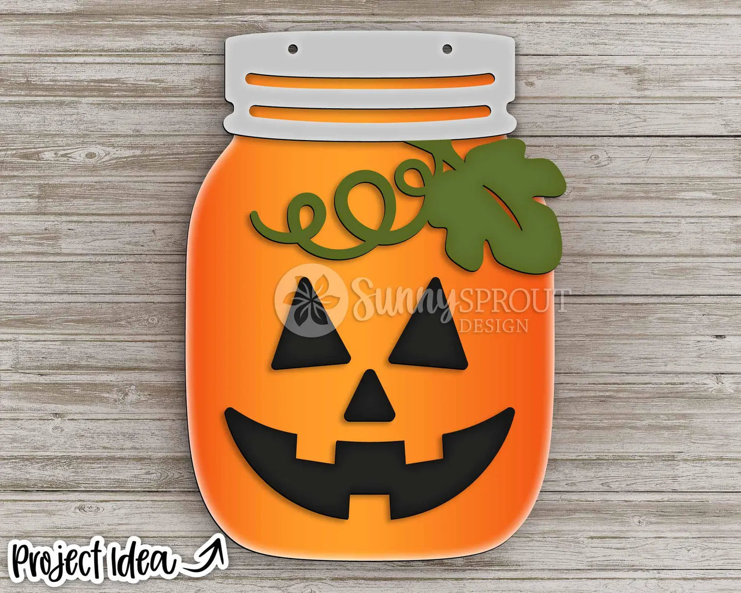Halloween Mason Jars- DIY Blank