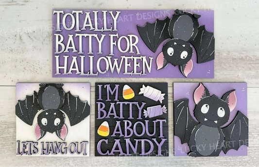 Totally Batty Mini Sign Set (Copy)