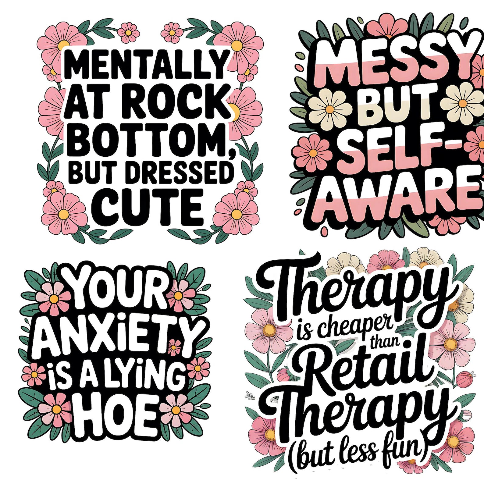 Funny Mental Health Logo