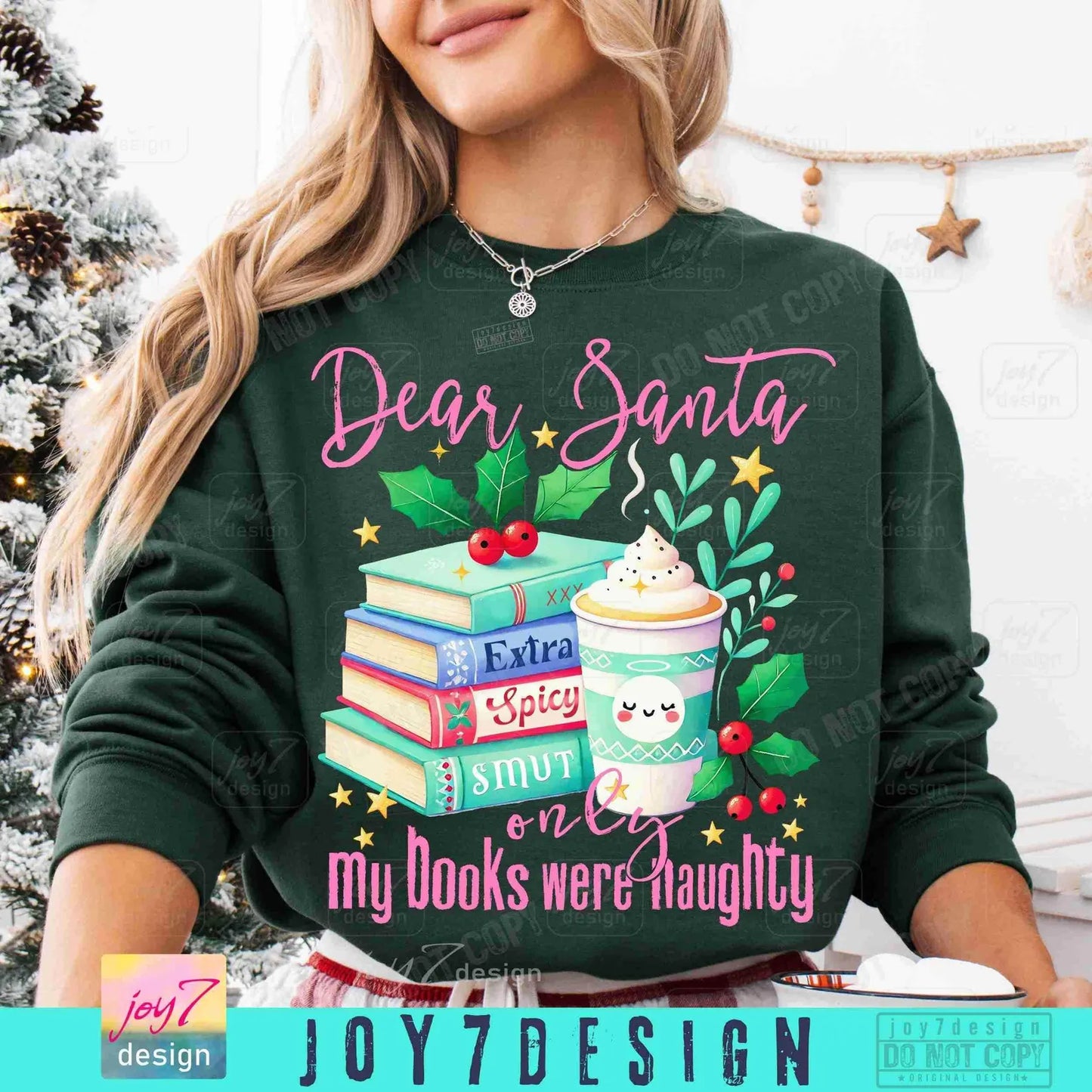 Dear Santa, Only my books were naughty