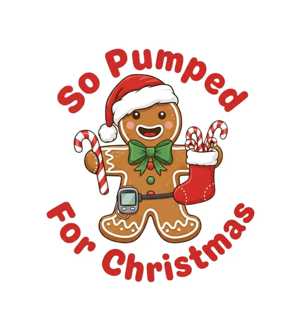 So Pumped For Christmas Gingerbread Insulin Pump