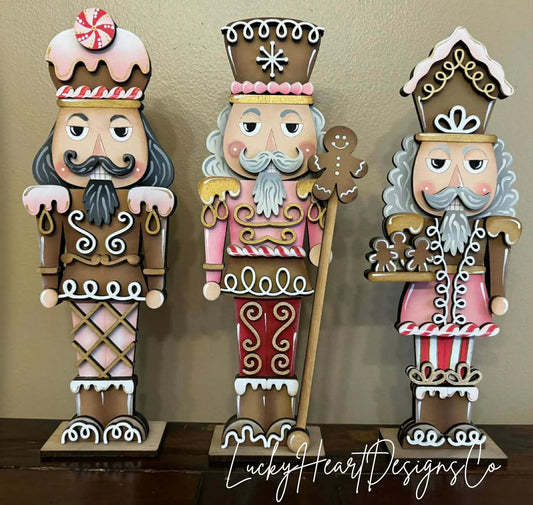 Gingerbread Nutcracker Set