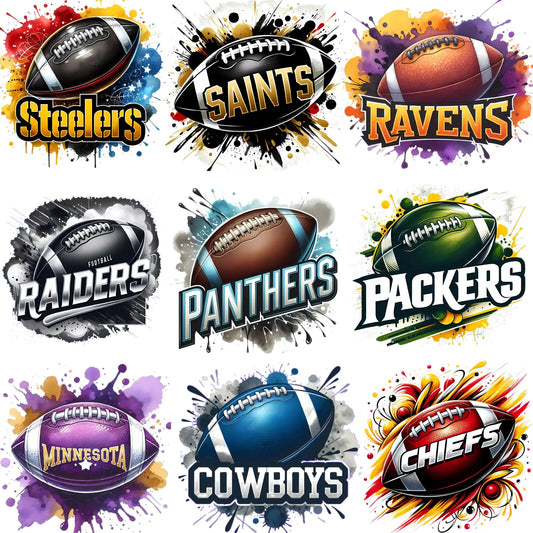 Football Splatter Logo