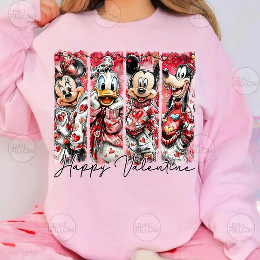Happy Valentines Mickey & Friends