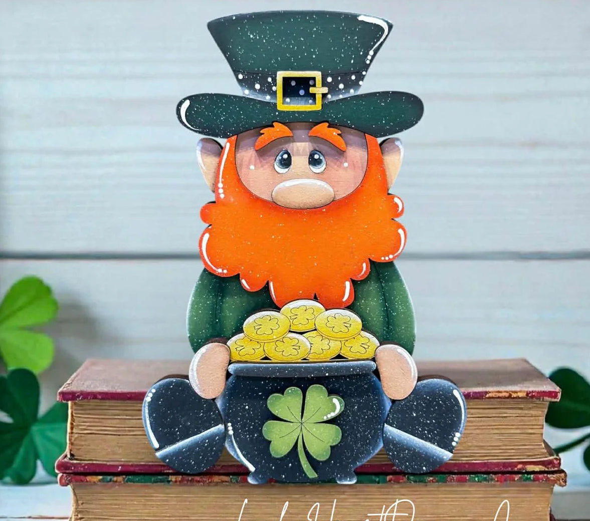 St. Patrick Shelf Hanger- DIY Blank