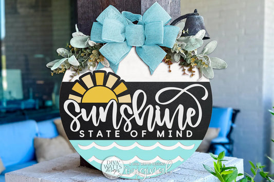Sunshine State Of Mind Round- Paint Party Kit