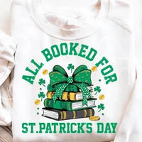 All Booked for St. Patricks Day Shirt