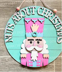 Nuts About Christmas Round- DIY Blank