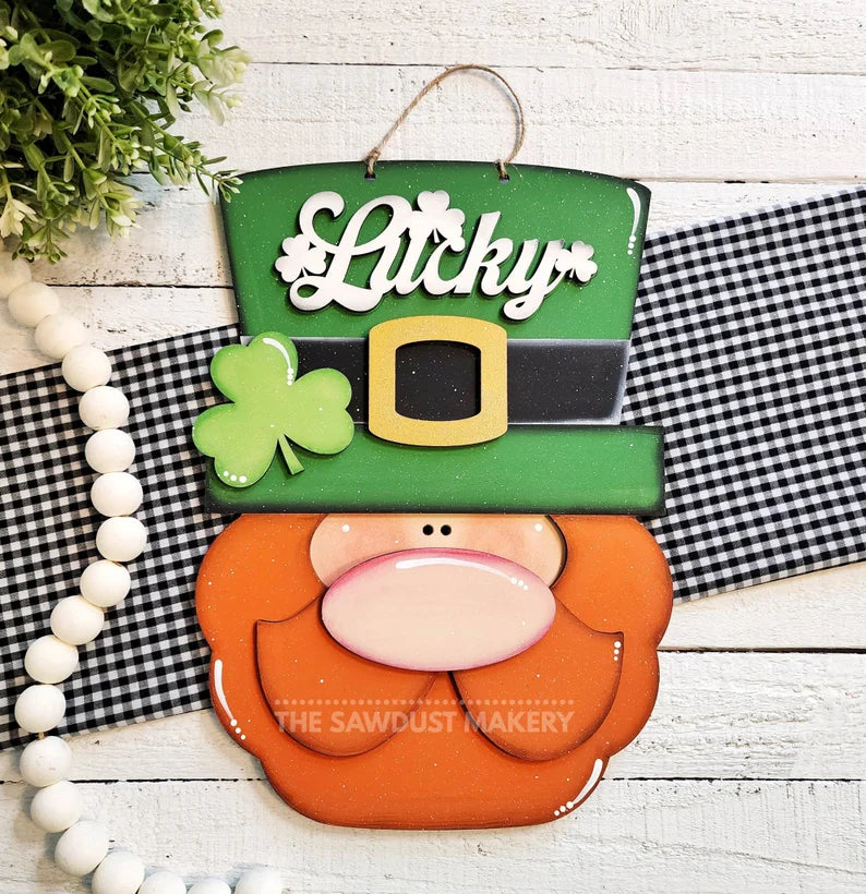 Leprechaun Hanger- Paint Party Kit