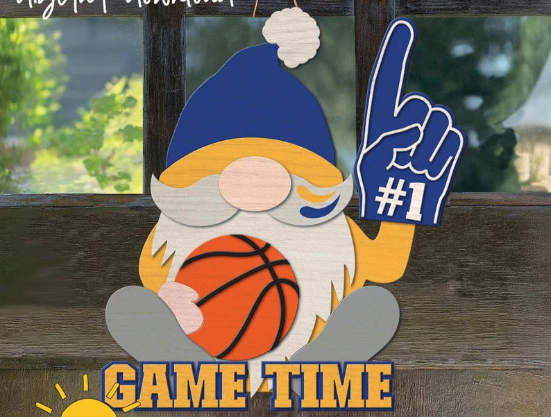 Basketball Gnome Hanger