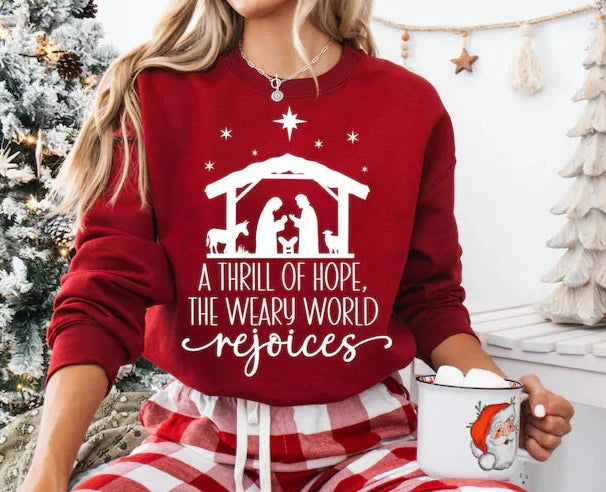 A Thrill of Hope, The World Rejoices