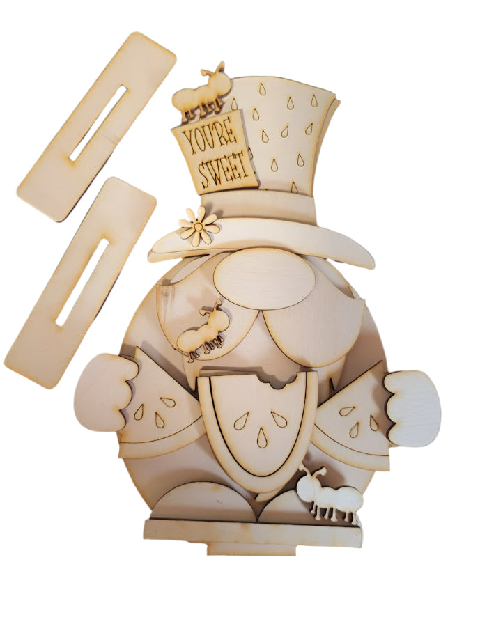 Watermelon Gnome - Paint Party Kit