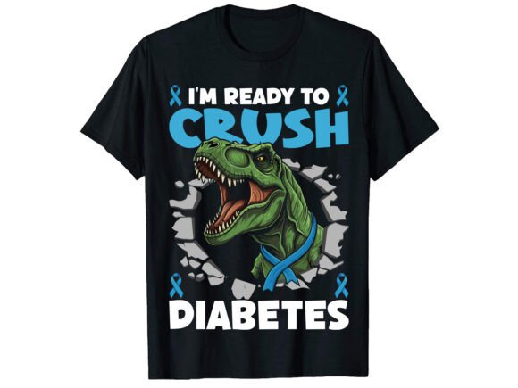 Crush Diabetes Dinosaur