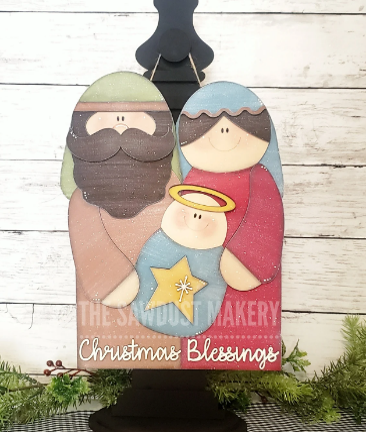 Christmas Blessings Hanger- DIY Blank
