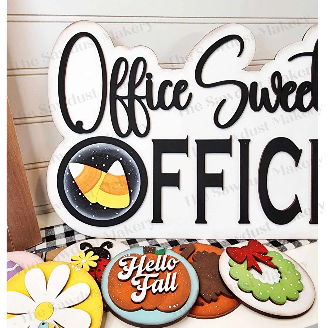 Office Sweet Office, 12 Month Interchangeable Desk Sitter