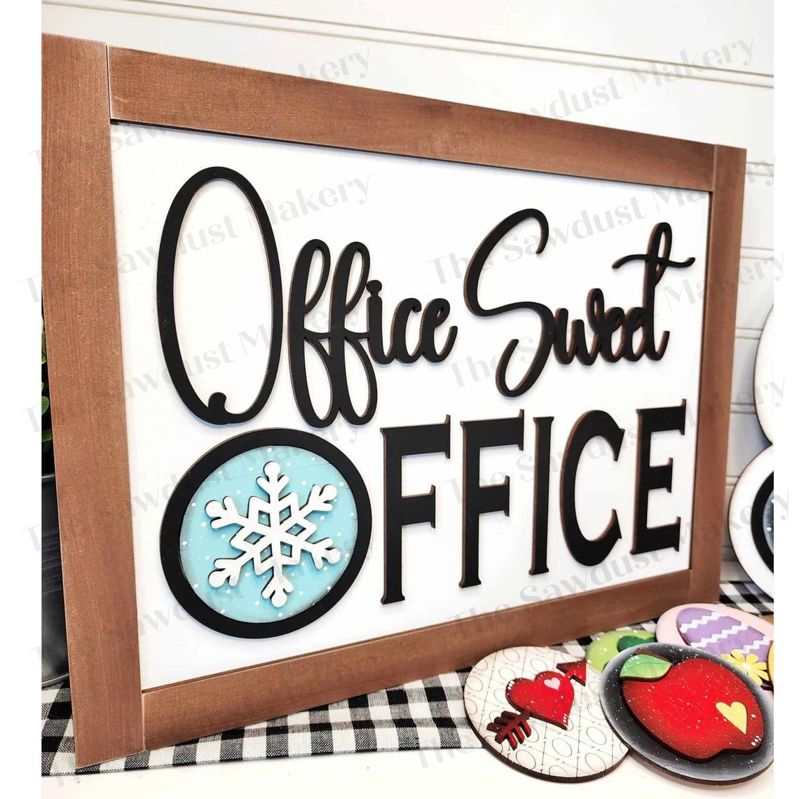 Office Sweet Office, 12 Month Interchangeable Desk Sitter